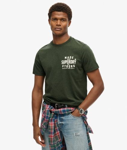 Herren Machined Goods Workwear T-shirt - Größe: XL - Superdry - Modalova