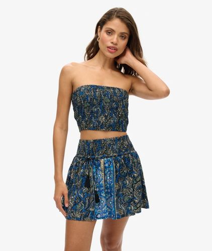 Damen Bandeau-oberteil mit Paisleymuster - Größe: 44 - Superdry - Modalova