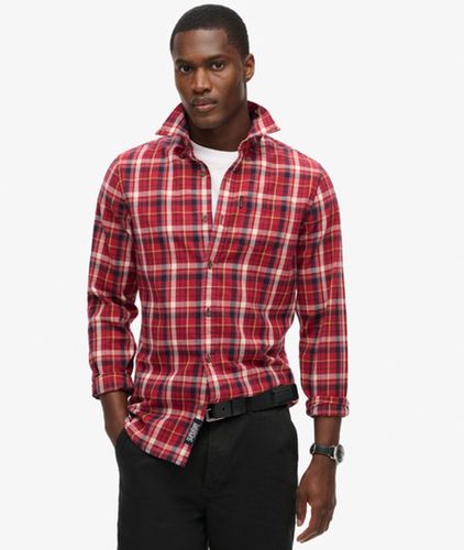 Chemise à Carreaux Vintage en Coton bio Taille: Xxl - Superdry - Modalova