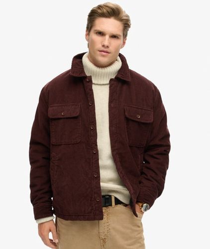 Herren Surplus Cordsamt-hemdjacke - Größe: S - Superdry - Modalova