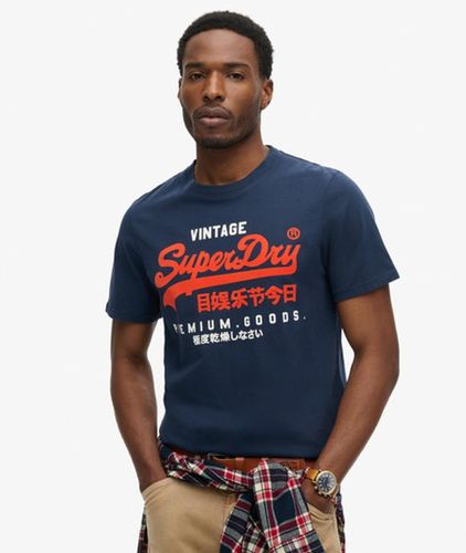 Herren Duo Vintage Logo T-shirt - Größe: M - Superdry - Modalova