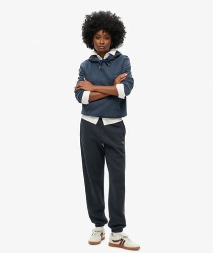 Pantalon de Survêtement à Logo et Chevilles Resserrées Essential Taille: 40 - Superdry - Modalova
