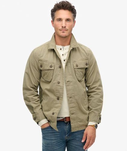 Herren Military Hemdjacke - Größe: XL - Superdry - Modalova