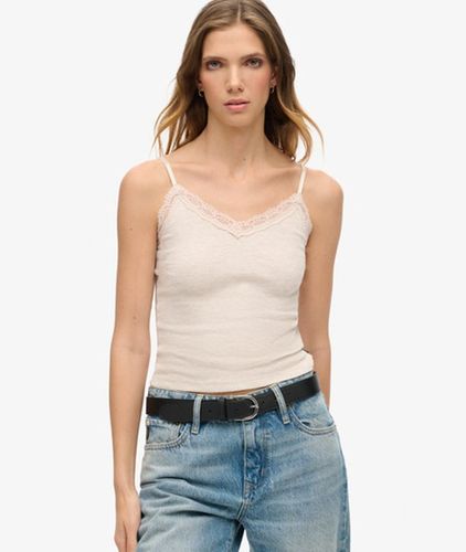 Athletic Essential Lace Trim Cami Top Taille: 6-8 - Superdry - Modalova