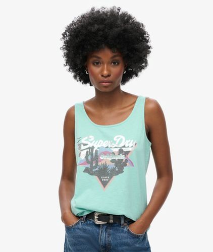 Débardeur Vintage Logo Narrative Taille: 36 - Superdry - Modalova