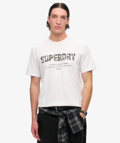 T-shirt Ample à Logo Utility Sport Taille: S - Superdry - Modalova
