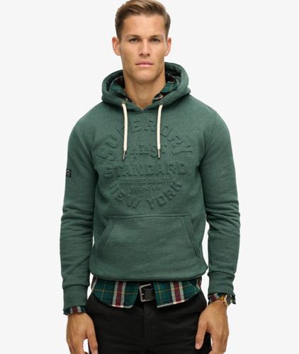 Herren Hoodie mit Geprägter Logo-grafik - Größe: Xxl - Superdry - Modalova