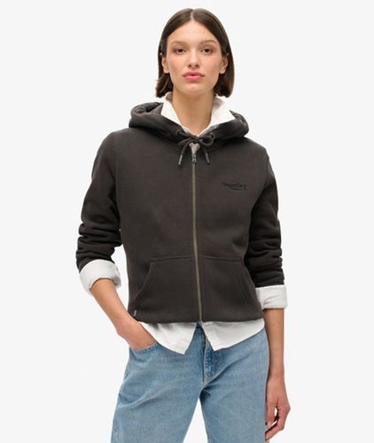 Damen Essential Kapuzenjacke mit Logo - Größe: 42 - Superdry - Modalova
