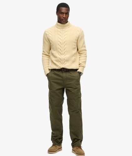 Herren Weit Geschnittene Cargohose aus Bio-baumwolle - Größe: 30/32 - Superdry - Modalova