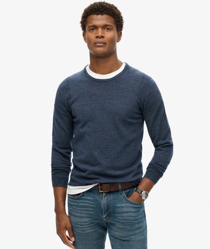 Pull Ras-du-cou en Laine Mérinos Taille: XL - Superdry - Modalova