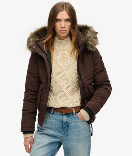 Bomber à Capuche Everest Taille: 44 - Superdry - Modalova