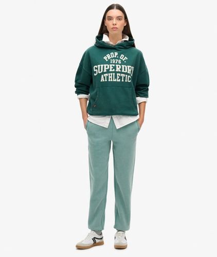 Pantalon de Survêtement à Logo et Chevilles Resserrées Essential Taille: 42 - Superdry - Modalova