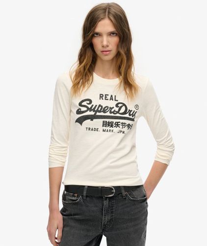 Top à Imprimé Graphique Avec Logo Vintage Taille: 40 - Superdry - Modalova