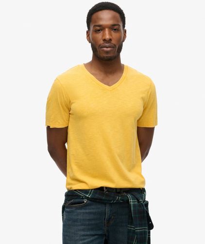 T-shirt Flammé à Manches Courtes et col en V Taille: L - Superdry - Modalova
