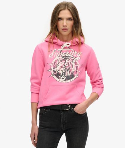 Damen Hoodie mit Archive-grafik - Größe: 40 - Superdry - Modalova