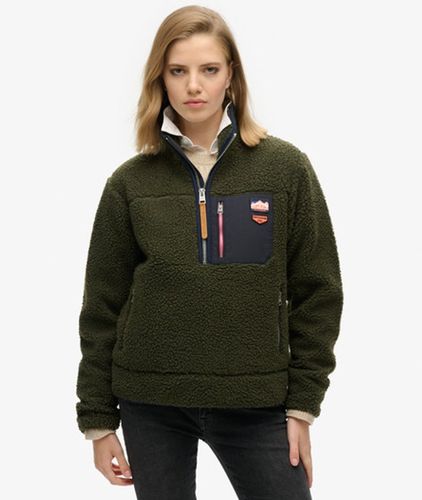 Polaire Rétro Vintage à Demi Fermeture Zippée Taille: 44 - Superdry - Modalova