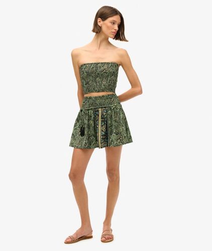 Damen St Tropez Paisley-Minirock Paisley Druck, Größe: 40 - Superdry - Modalova