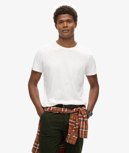 T-shirt Ras-du-cou Flammé à Manches Courtes Taille: Xxl - Superdry - Modalova