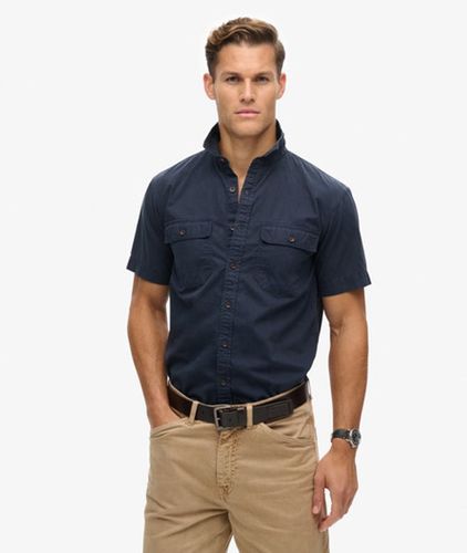 Herren Military-kurzarmhemd - Größe: XL - Superdry - Modalova