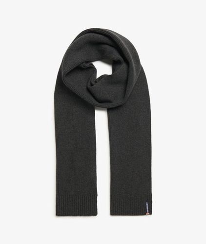 Women's Essential Strickschal mit Logo - Größe: 1Größe - Superdry - Modalova