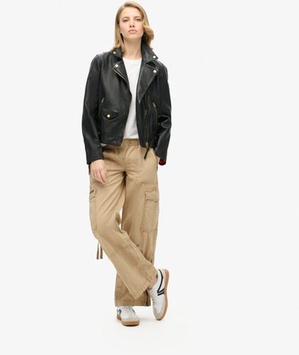 Damen Vintage Cargohose mit Niedriger Leibhöhe, Größe: 38 - Superdry - Modalova