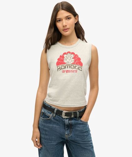 Damen x Komodo Ganesh Schmales Tanktop - Größe: 40 - Superdry - Modalova