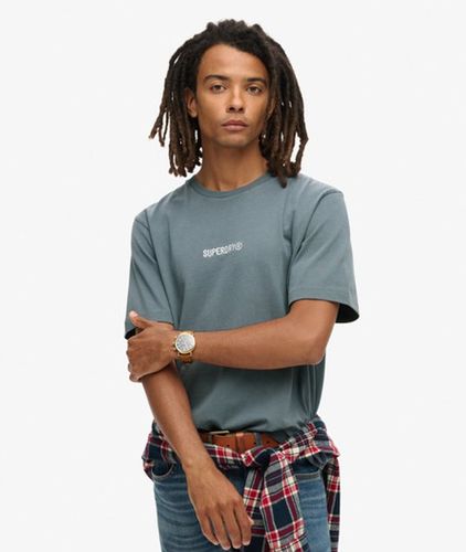 T-shirt Ample Micro Logo Graphic Taille: L - Superdry - Modalova
