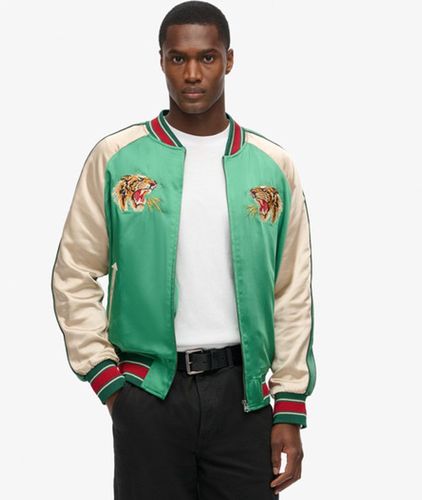 Herren Bestickte Sukajan Bomberjacke - Größe: L - Superdry - Modalova