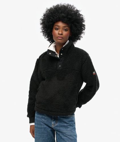 Women's Superweicher Pullover mit Halblangem Reißverschluss - Größe: 46 - Superdry - Modalova