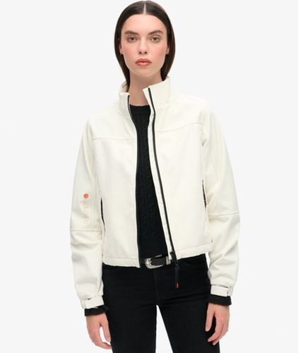 Damen Drop Needle Velours-trekkerjacke - Größe: 36 - Superdry - Modalova
