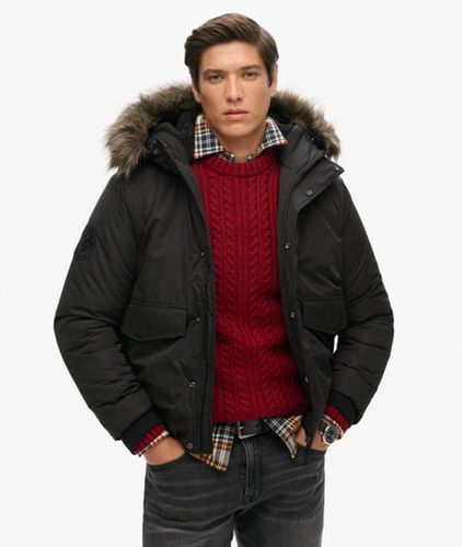 Herren Everest Bomberjacke - Größe: L - Superdry - Modalova