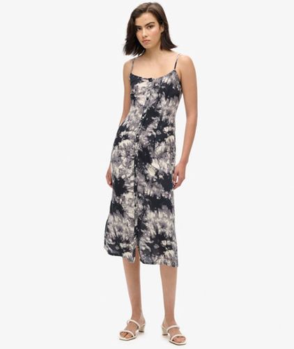 Robe Caraco Mi-longue Boutonnée Imprimée Taille: 44 - Superdry - Modalova