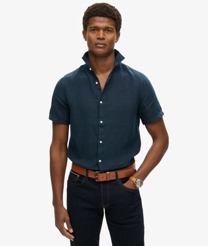 Herren Studios Freizeithemd aus Leinen - Größe: M - Superdry - Modalova