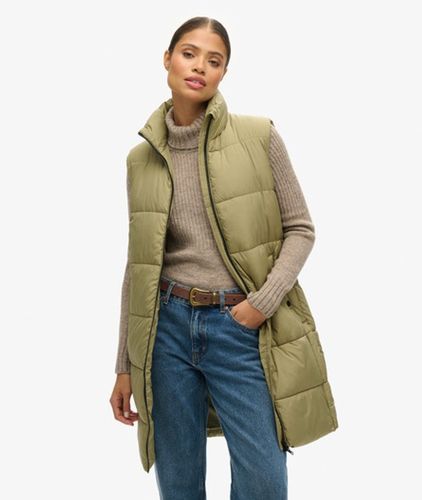Doudoune Longue Sans Manches Taille: 40 - Superdry - Modalova