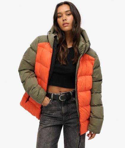 Doudoune OverTaille Sport Colour Block / Taille: L - Superdry - Modalova