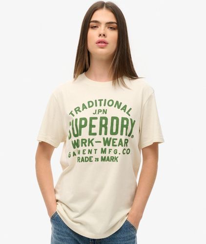 Damen und Machined Goods Oversized Workwear T-Shirt, Größe: XXL - Superdry - Modalova