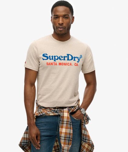 Herren Venue Duo Logo-T-Shirt, , Größe: S - Superdry - Modalova