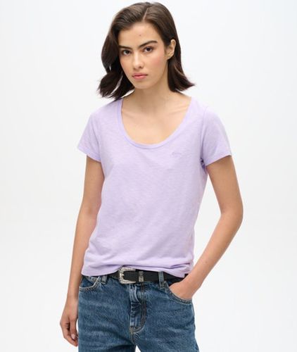 T-shirt à Encolure Dégagée Studios Taille: 38 - Superdry - Modalova