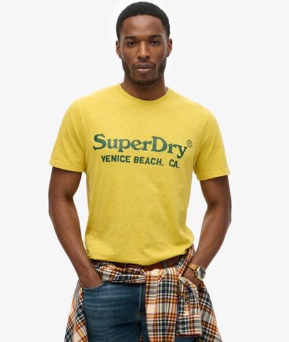 Herren Klassisches Venue T-Shirt Mit Logo, , Größe: XXL - Superdry - Modalova
