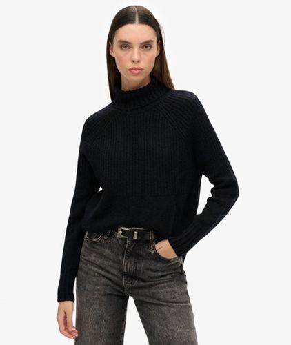 Damen Gerippter Essential Strickpullover - Größe: 42 - Superdry - Modalova