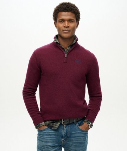 Pull en Maille Brodée à col Camionneur Essential Taille: M - Superdry - Modalova