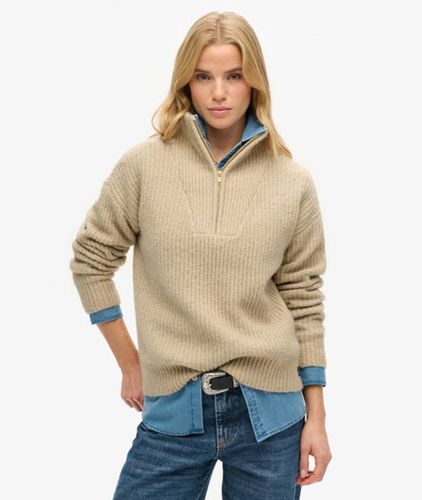 Pull à col Camionneur Essential Taille: 38 - Superdry - Modalova