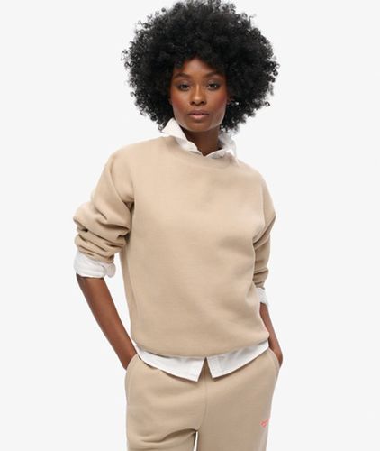 Damen Essential Sweatshirt mit Logo - Größe: 34 - Superdry - Modalova