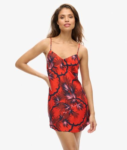 Robe Caraco Courte Imprimée à Enfiler Taille: 42 - Superdry - Modalova