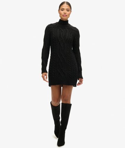 Robe Pull Torsadée à col Cheminée Taille: 36 - Superdry - Modalova