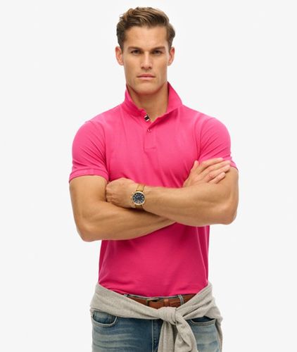 Men's City Polohemd aus Pikee - Größe: L - Superdry - Modalova