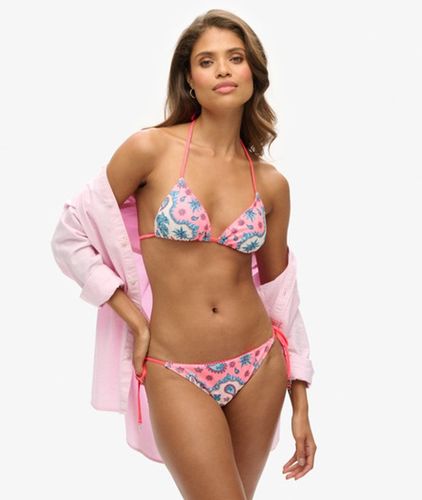 Damen Triangel-bikinioberteil mit Schnürung - Größe: 38 - Superdry - Modalova
