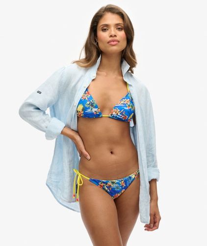 Damen Triangel-bikinioberteil mit Schnürung - Größe: 38 - Superdry - Modalova