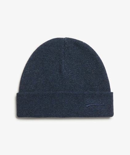 Herren Essential Beaniemütze aus Strickgewebe mit Logo - Größe: 1Größe - Superdry - Modalova
