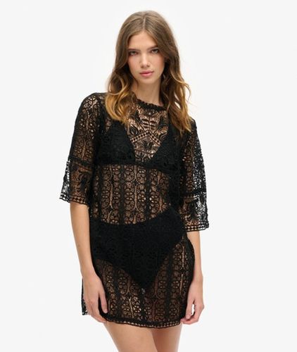 Damen Strand-minikleid mit Spitze - Größe: 14-16 - Superdry - Modalova